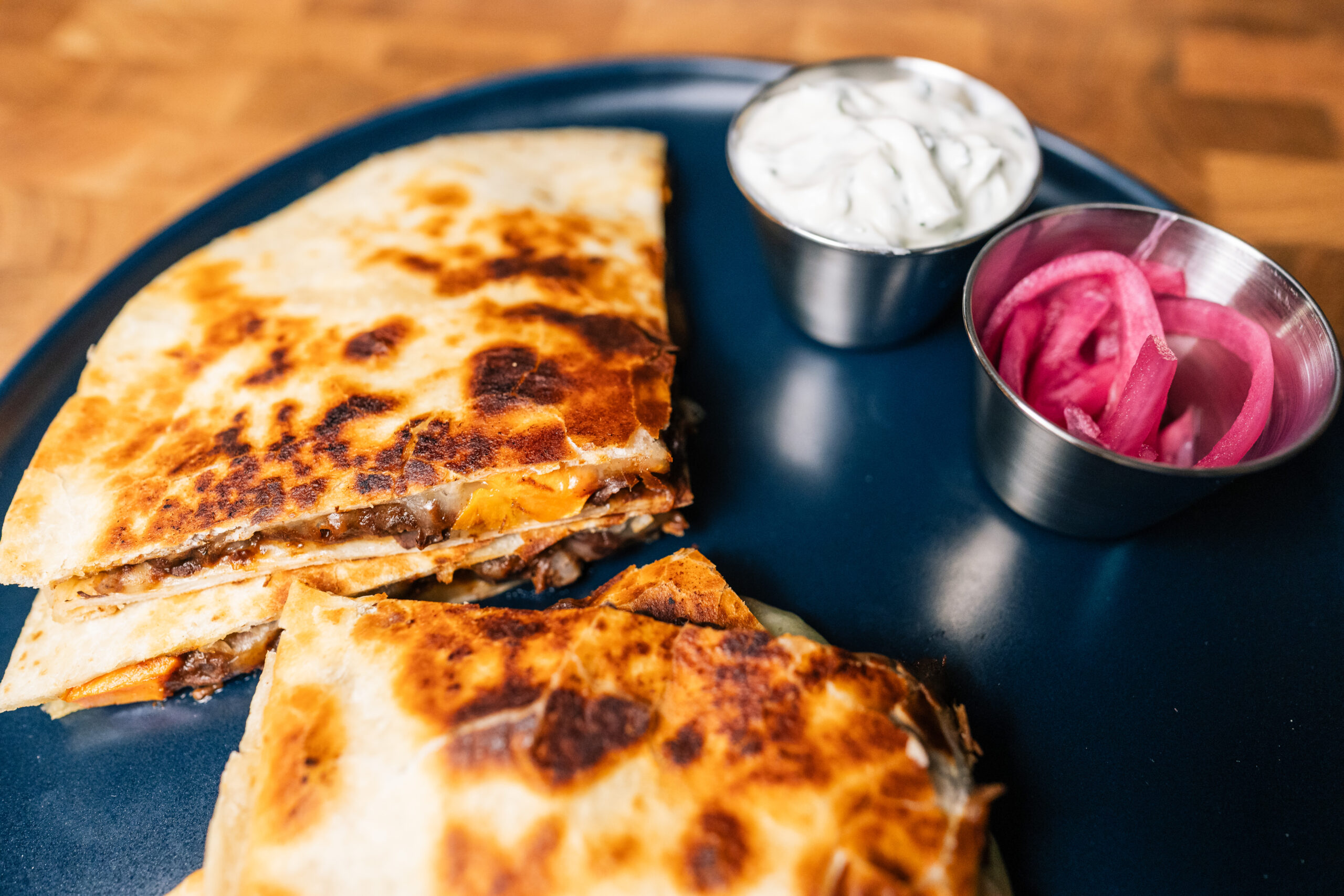 Black Bean and Sweet Potato Quesadilla
